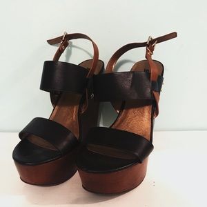 Brand New Black Wedges *FINAL SALE*
